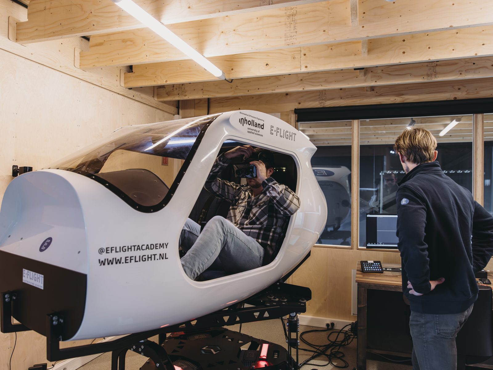 The Velis Simulator with its operator station in E-Deck
